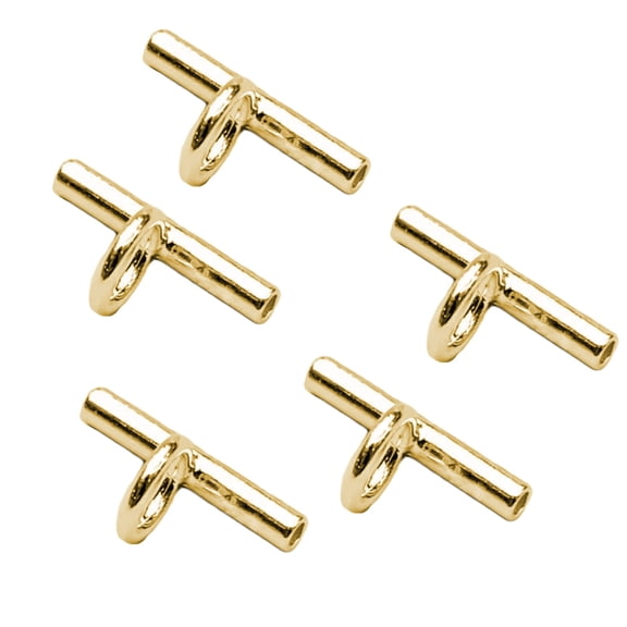 WINDLAND Brooch to Necklace Converter Adjustable Necklace Brooch Connector DIY Jewelry Making Supplies Alloy Material for Woman