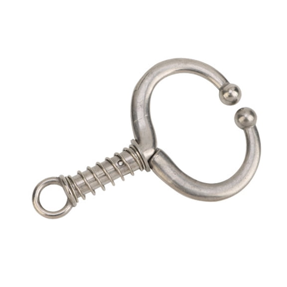 WINDLAND Bull Nose Rings Stainless Steel Spring Cow Nose Pliers Perforated Traction