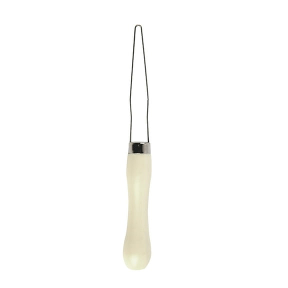 WINDLAND Button Hook Zipper Pull One Hand Buttons Aids Assist Threading Device for Sewing