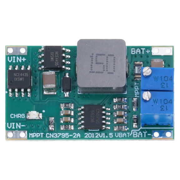 WINDLAND Solar Charge Controllers Board CN3795 Solar Charge Controllers Board MPPT Lithium Battery Panel Regulator Module Replace