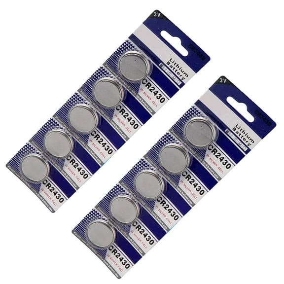 WINDLAND CR2430 Button Batteries Coin Cells Battery Essential for Watches, Calculators