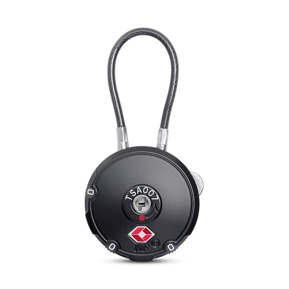 7829 Suitcase Code Lock Cable Combination Travel Cable Lock Anti-theft Lock 3-Digit Helmet Lock Tear Resistant Multi-purpose