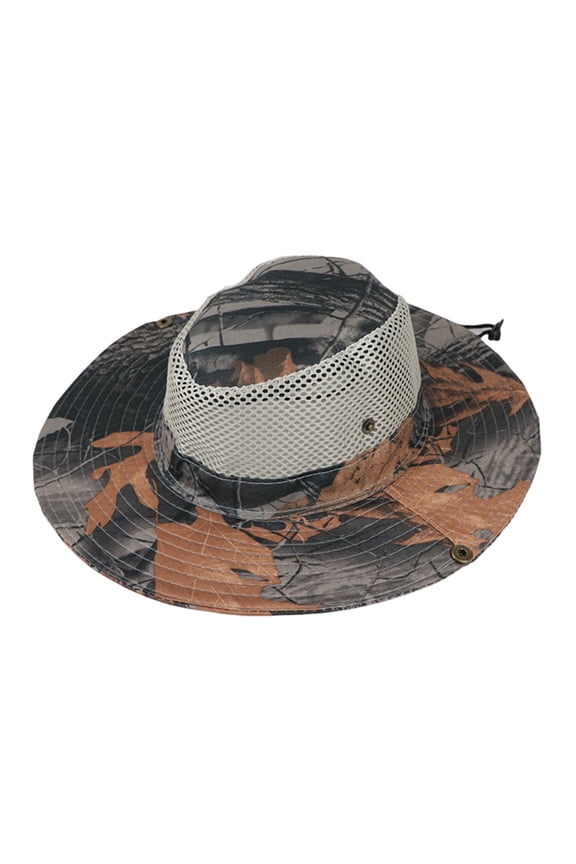 Camp Outdoor Mountaineering Hat Large Brims Sun Hat Visors Mesh Wide Brims Hat