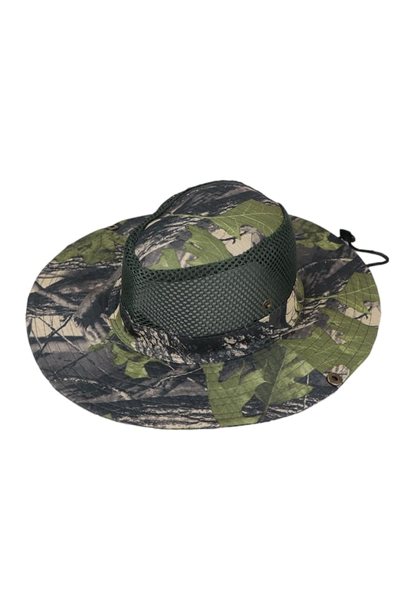 Camp Outdoor Mountaineering Hat Large Brims Sun Hat Visors Mesh Wide Brims Hat