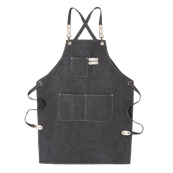 WINDLAND Canvas Chefs Apron With Waterproof Quality, Adjust Fit For Chefs Bakers Experts