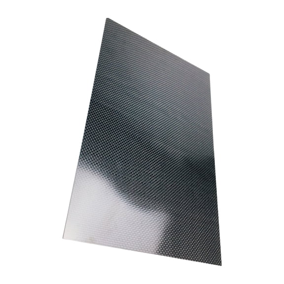 WINDLAND Carbon Fiber Board 3K 75x125mm Lightweight 3K Twill Weave Panel Sheet Replacement For Automotive Customization