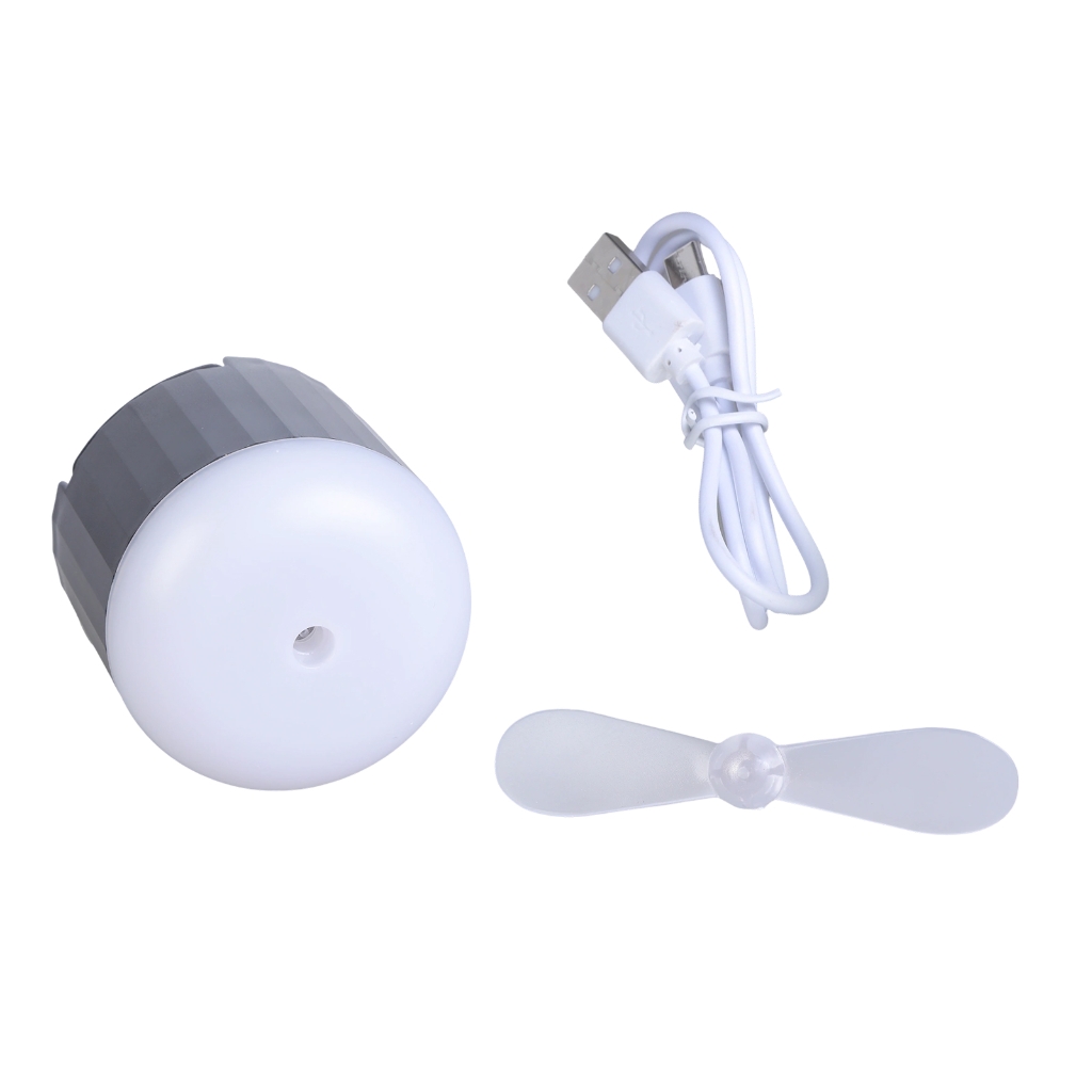 WINDLAND Ceiling Fan Light Desktop Electric Fan Home USB Rechargeable LED Fill Light Wall Hanging Portable Camping Tent Lamp