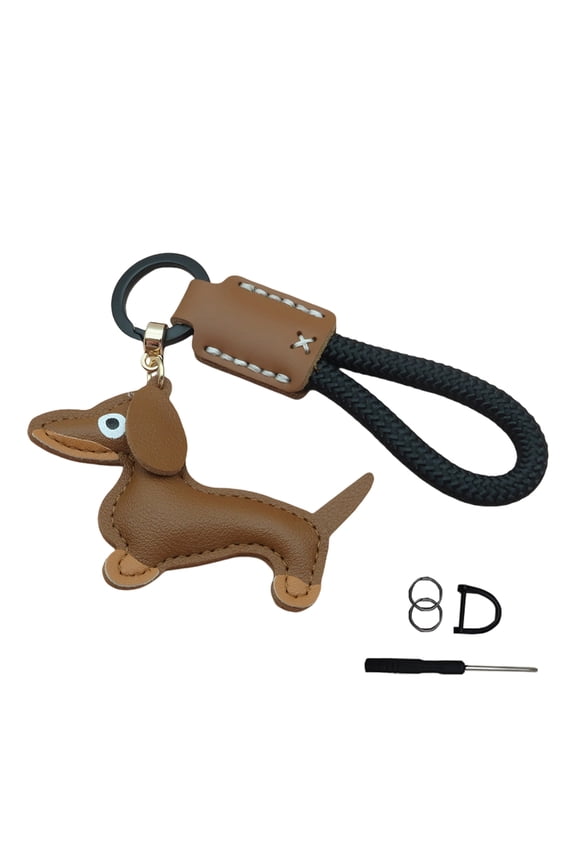 Charming Dog Pendant Keyrings Accessory for Key Management and Style