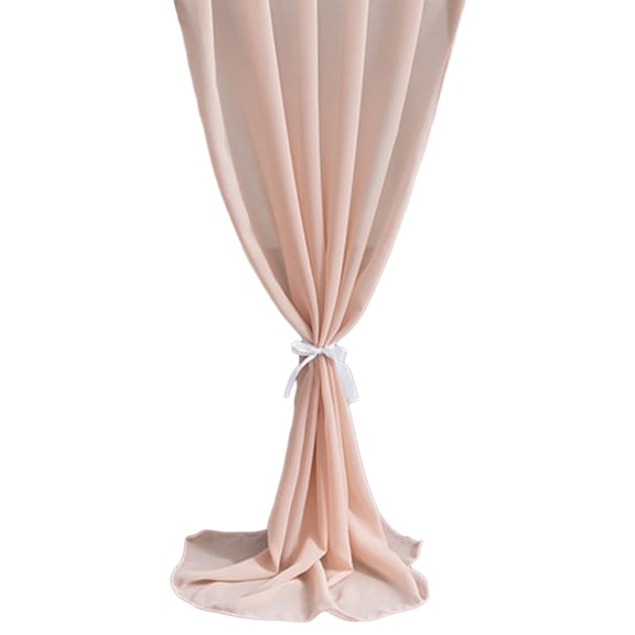 WINDLAND Chiffon Table Runner Sheer Fabric Silk for Christmas Wedding Draping