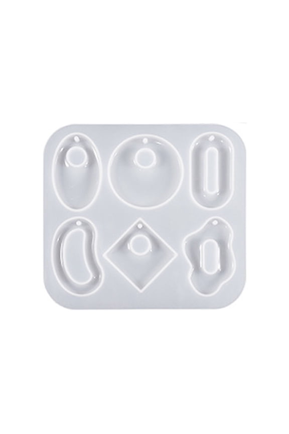 Christmas Earring Pendant Mold Non Stick Ear Clip Silicone Mould Pendant Molds