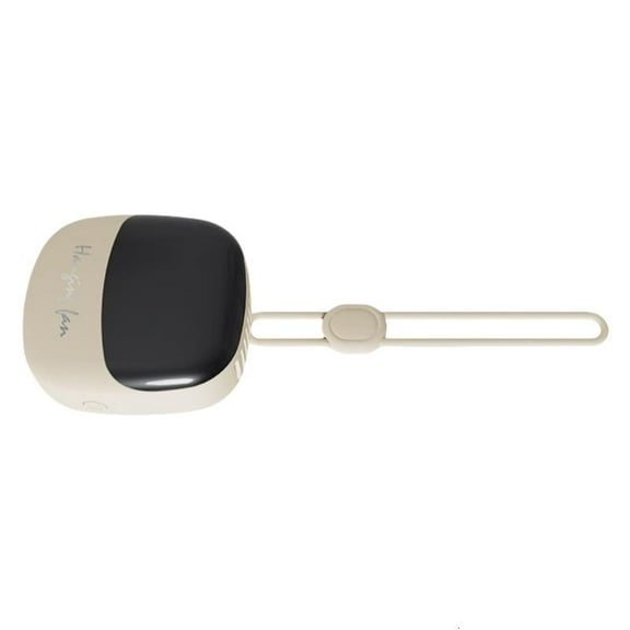 WINDLAND Clip On Miniature Fan for Quick Cooling In Any Setting Small Digital Display Fan