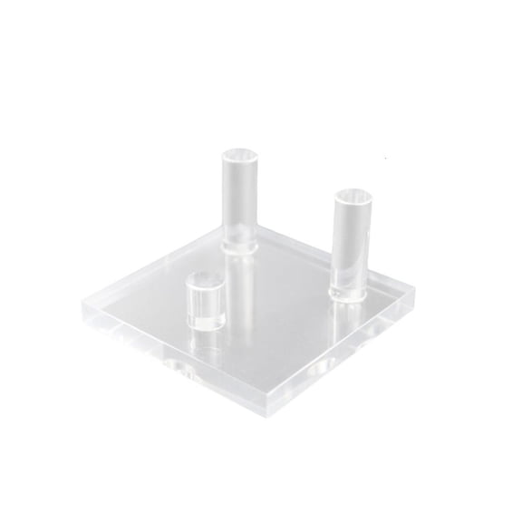 WINDLAND Collectible Acrylic Display Stand for Pottery and Small Book Showcases Fossils Coral Holder Crystal Storage Rack