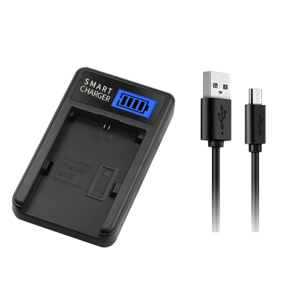 WINDLAND LP-E6 Rapid LCD Battery Charger for EOS 5D Mark II, EOS 5D Mark III