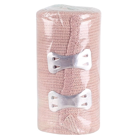 WINDLAND Athletic Sporting Support Tape Roll, Elastic Compression Bandage Wrap with Hooks for Arm, Leg Sprains, Ankle, Wrist