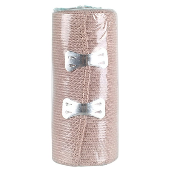 WINDLAND Athletic Sporting Support Tape Roll, Elastic Compression Bandage Wrap with Hooks for Arm, Leg Sprains, Ankle, Wrist