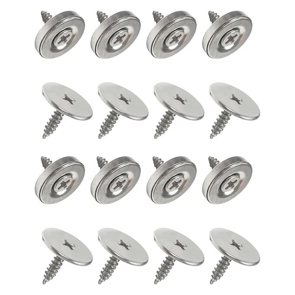WINDLAND Concealed Magnetic Door Catches Rusts Resistant Easyly Installation Door Catches