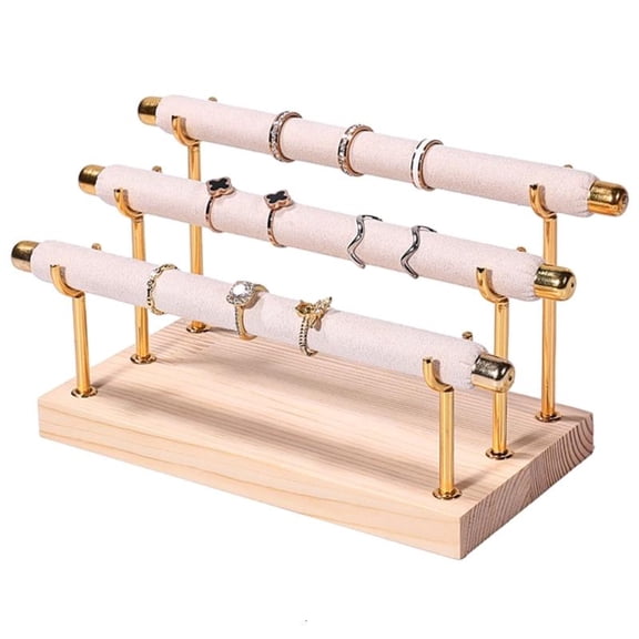 WINDLAND Convenient Storage and Organization Rack Stylish Rings Jewelry Display Holder