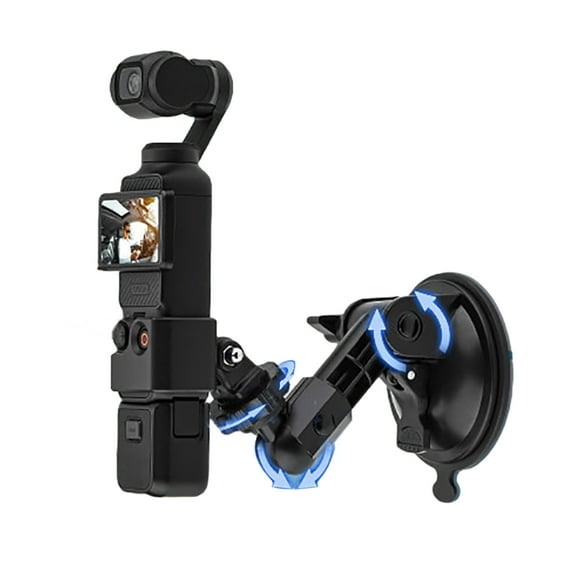 WINDLAND Durable Car Suction Cup Mount Bracket/Adapter Screw Frame Border for Pocket 3