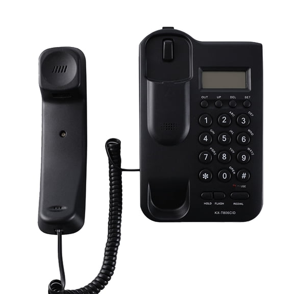 WINDLAND Corded Phone with Caller ID Display Wired Classical Landline Phone Desktop Wired