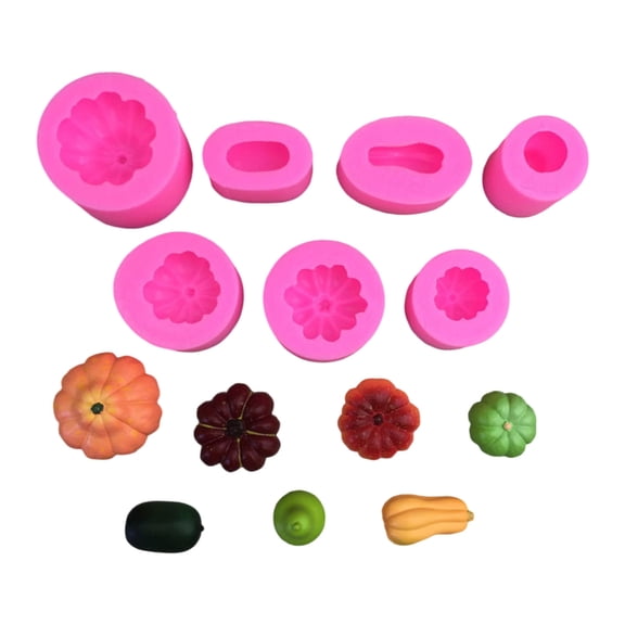WINDLAND Creative DIY Silicone Molds 7 Shape Food Safe Materials For Kitchen And Crafts