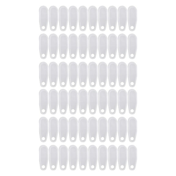 WINDLAND Curtain Accessories 30/60Pcs Traverses Rod Slides Curtain Drapery Track Gliders