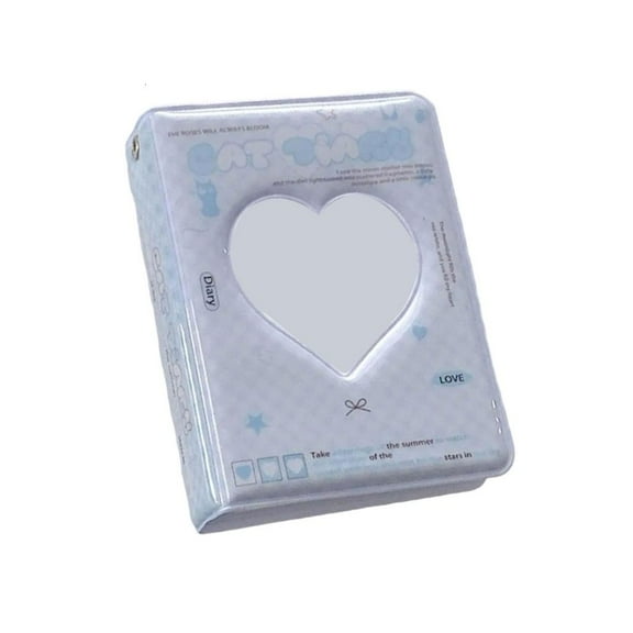 WINDLAND Cute Mini Photo Album 3Inch Size Card Binder for Students and Travel Memory Gift