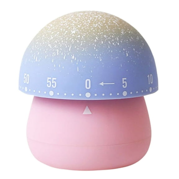 WINDLAND Cute Mushroom Timer for Time Management Mechanical Kitchen Timers for Home Kitchen Cooking Playing Pianos Study Manual