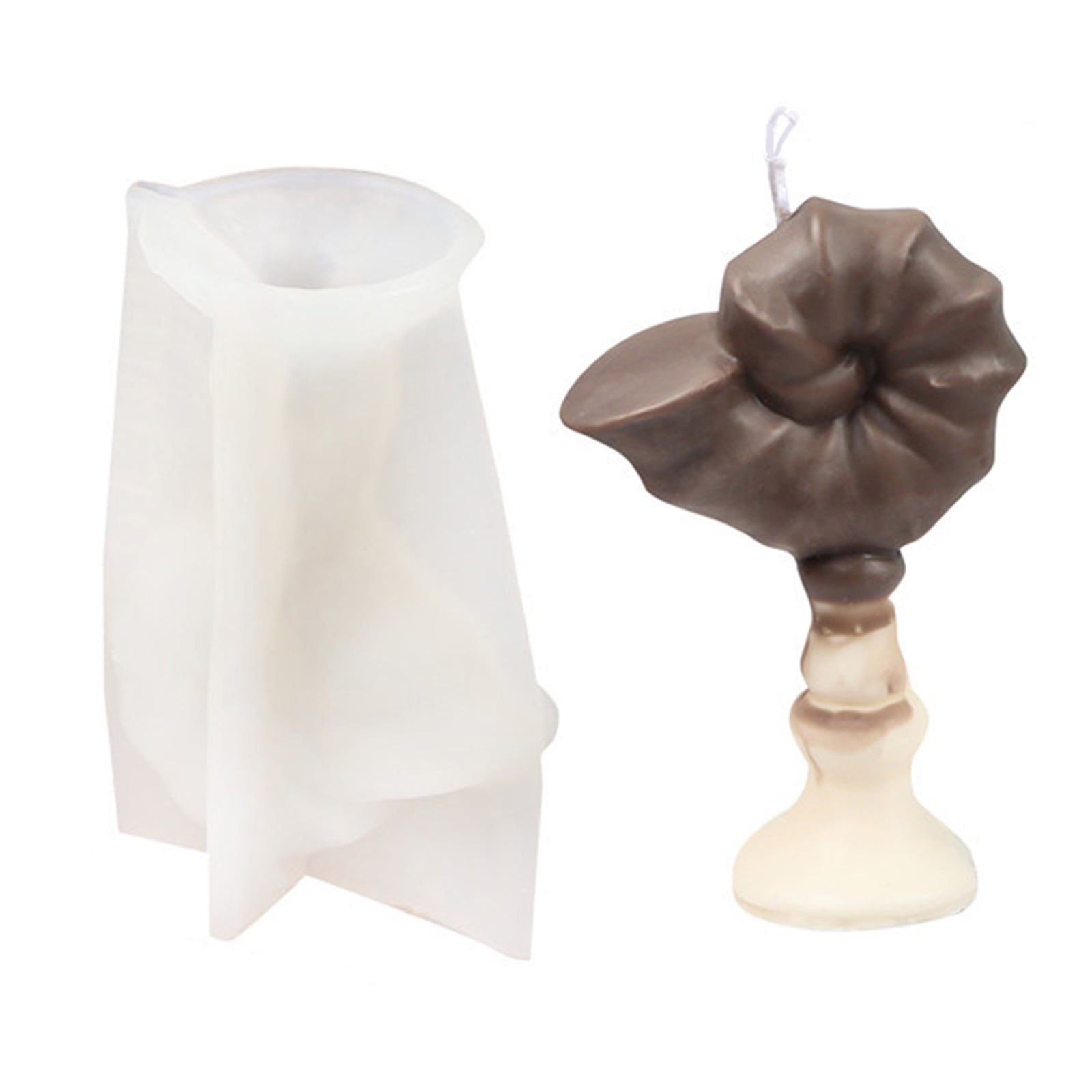 WINDLAND Marine Theme Candle Silicone Mold Conch Starfish Scallop Candle Mould for Decor
