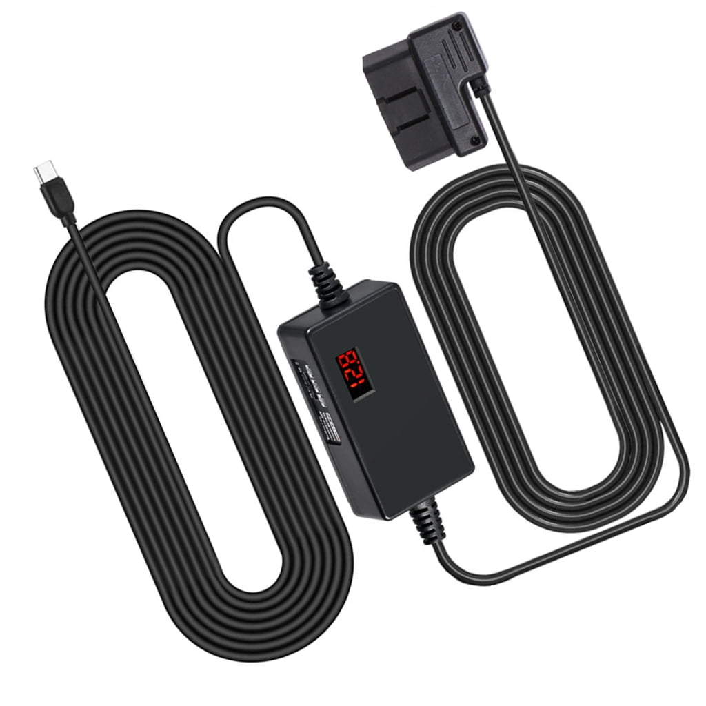 WINDLAND Dashing Camera Hardwire Kit OBD To USB Adapter Power Cable