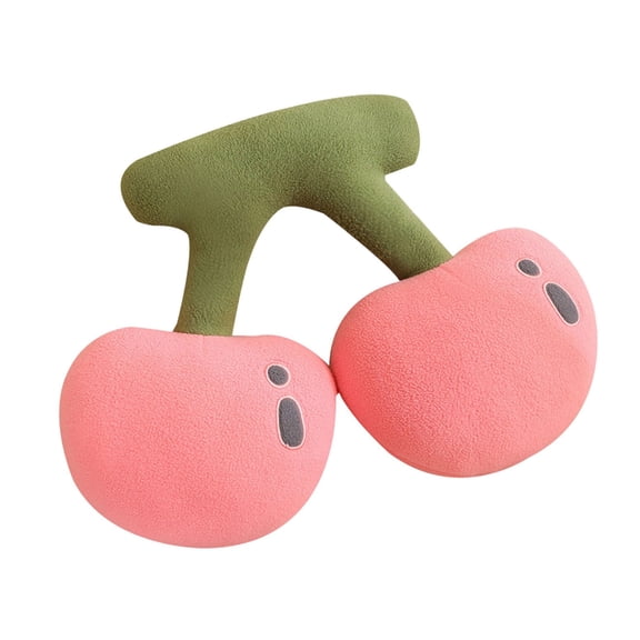 WINDLAND Decorative Cherrys Pillow Plush Sofa Bedroom Decoration Item