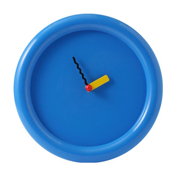 WINDLAND Decorative Creamy Bubble Quiet Wall Table Clock Enhances Any Room's Ambiances