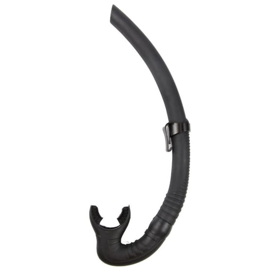 WINDLAND Diving Dry Snorkel, J-Shape Full Food-Grade Silicone Freediving Snorkel for Snorkeling Scuba Diving Freediving Swimming