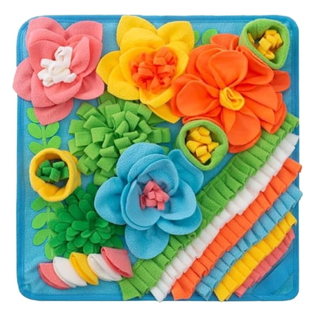 WINDLAND Dog Snuffle Pad Slow Feeders Mat for Daily Training Indoor Entertainment Sniffing Cushion for Boredom Dog Foraging