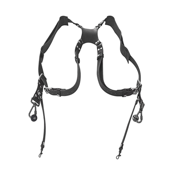 WINDLAND Camera Shoulder Double Strap Harness Quick Release Adjustable Double Camera Strap for DSLR SLR Camera