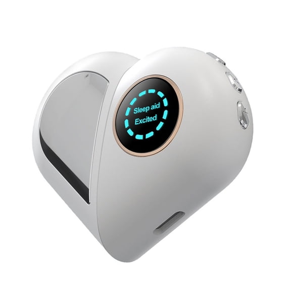 WINDLAND Double Function Handheld Relaxation Device with 12 Adjustable Intensities Auto Shutoff Feature Compact Sleep Improvement Tool for Adults