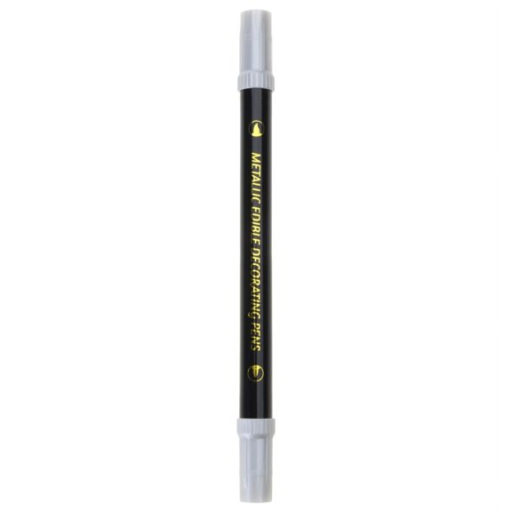 WINDLAND Double Sided Edible Food Coloring Marker Line Drawing Metal Pen for DIY Cookie