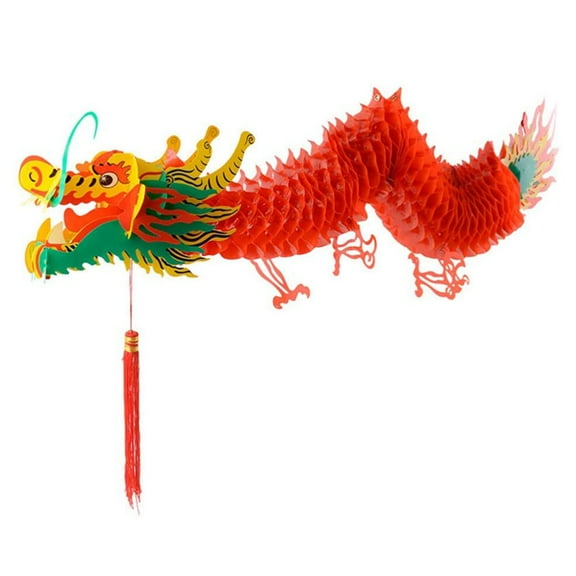 WINDLAND Dragon Lanterns 2024 New Year Hanging Ornament Decors Traditional Chinese Style