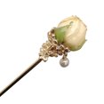 WINDLAND Dried Flower Hair Sticks Vintage Hanfu Hair Pins Chinese Hair