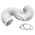 WINDLAND Dryer Vent Hose Air Duct Flexible Adjustable PVC Heavy Duty