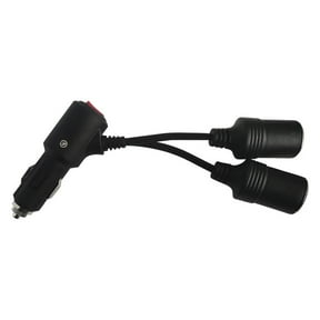 WINDLAND Dual Port Cigarette Lighter Adapter with On/Off Switch for Car Accessories