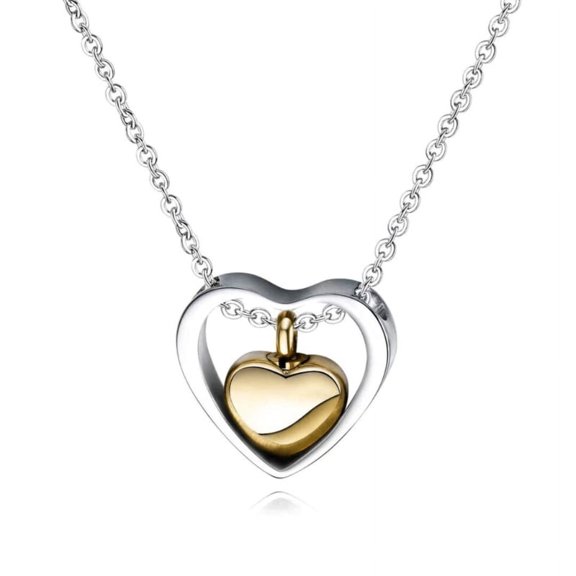 WINDLAND Durable Pet Ashes Necklace Embraces Commemorate Significant Moment with Long-Lasting Mementos Suitable for Pet Owners