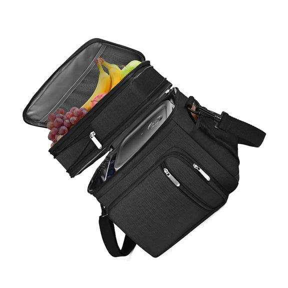 WINDLAND Durable Waterproof Picnics Thermal Bag Bag Double EVA Lining For Camping Beach Trip Adjustable Straps Spacious Coolers Storage Design