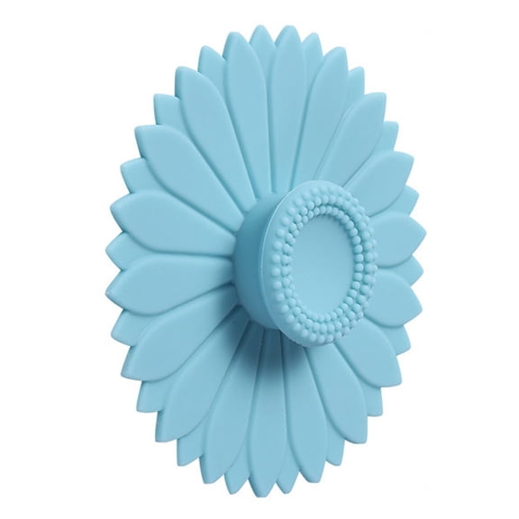 WINDLAND Dustproof Drink Cups Cover Sunflowers Silicones Cups Lid Leakproofs Cups Lid Glass Cups Cover Coffees Cups Suctions Seal Lid