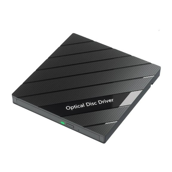 WINDLAND Easy to Use 7 In 1 Portable Disc Drive for Notebook, Plugs and Play with USB Interfaces,External Drive