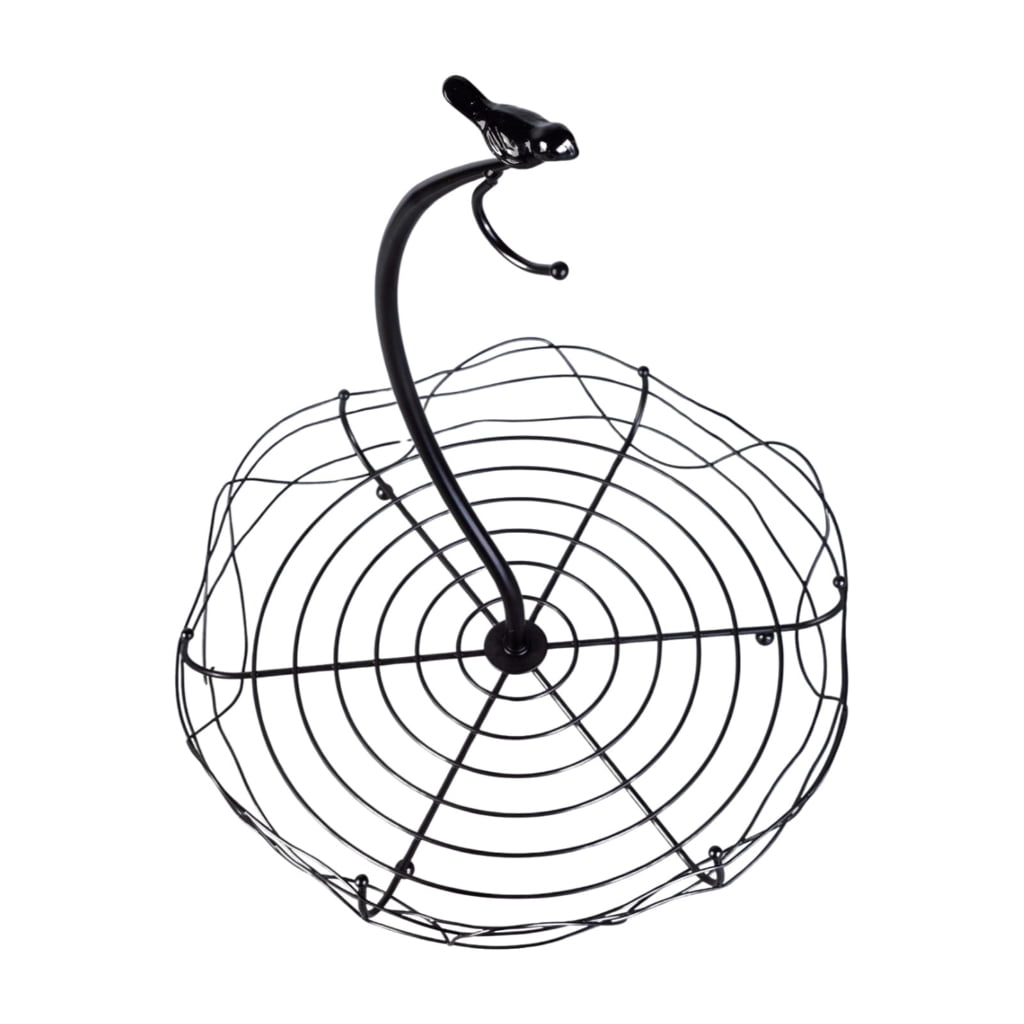 WINDLAND Effective Fruit and Vegetable Bowl Contemporary Iron Fruit Display Basket For Kitchens ...