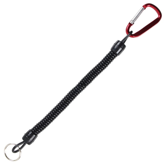 WINDLAND Retractable Spring Elastic Rope Security Gear Tool For Outdoor Hiking Camping