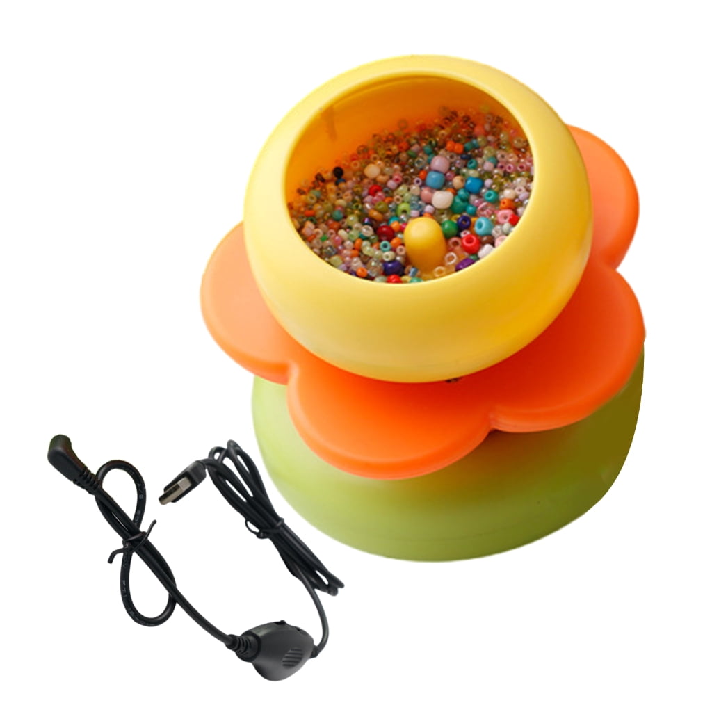 WINDLAND Electric Beading Tool Jewelry Making Tool Threading Beads Device Craft Accessory