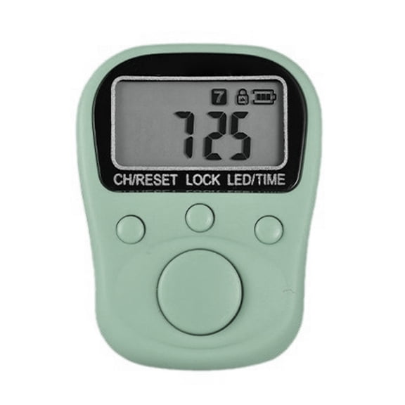 WINDLAND Electronic Digital Finger Rings Tally Counter Handheld Knitting Row Counter