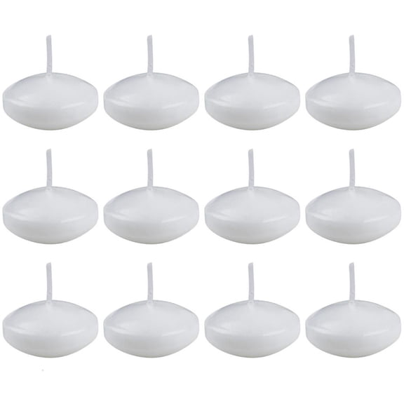 WINDLAND Elegant Floating Candle SoyWax Candle for Pool and Spa Decoration