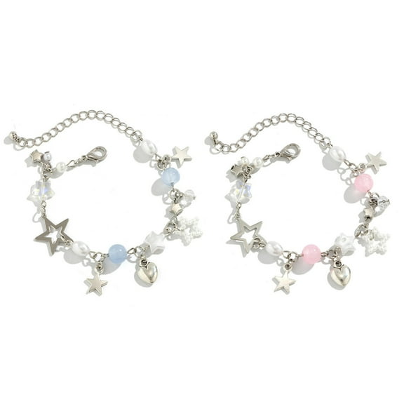 WINDLAND Pendant Bracelet Stylish Wrist Jewelry Fashion Statement Bracelet for Woman Girl